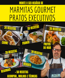 Marmitas Gourmet e Pratos Executivos